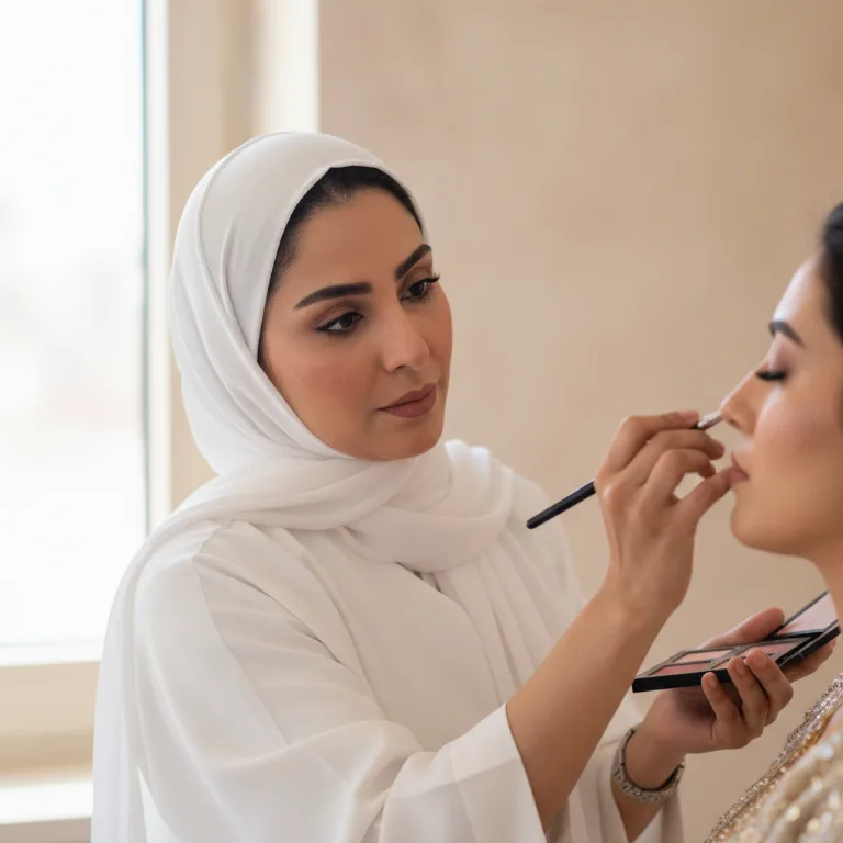 Bridal Makeup service in Al Sajaah